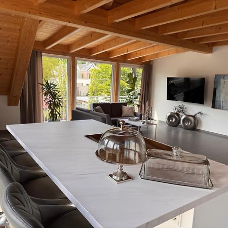 Moderne Ferienunterkunft/Wohnung Burgthann Extérieur photo