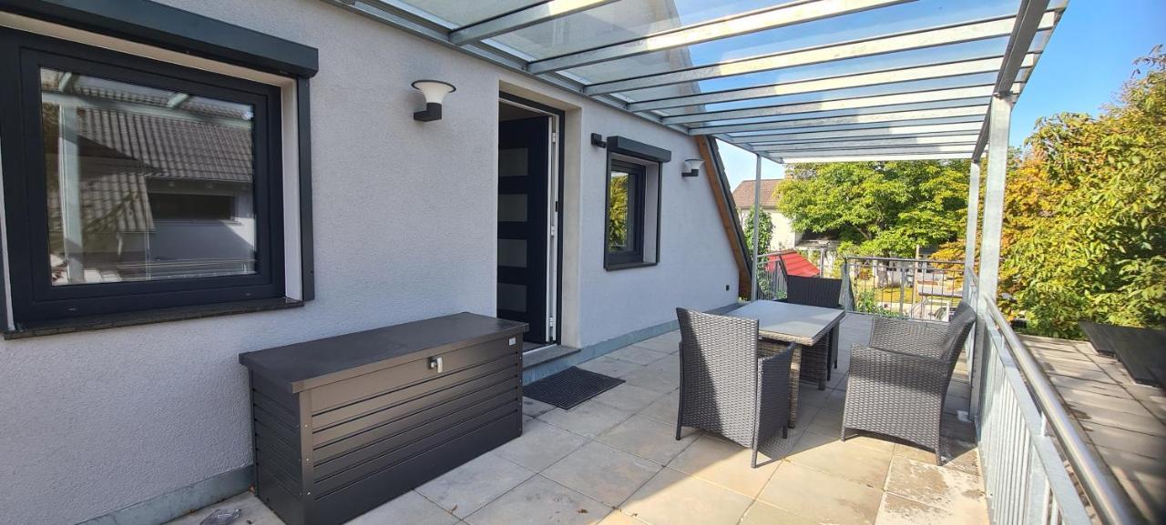 Moderne Ferienunterkunft/Wohnung Burgthann Extérieur photo