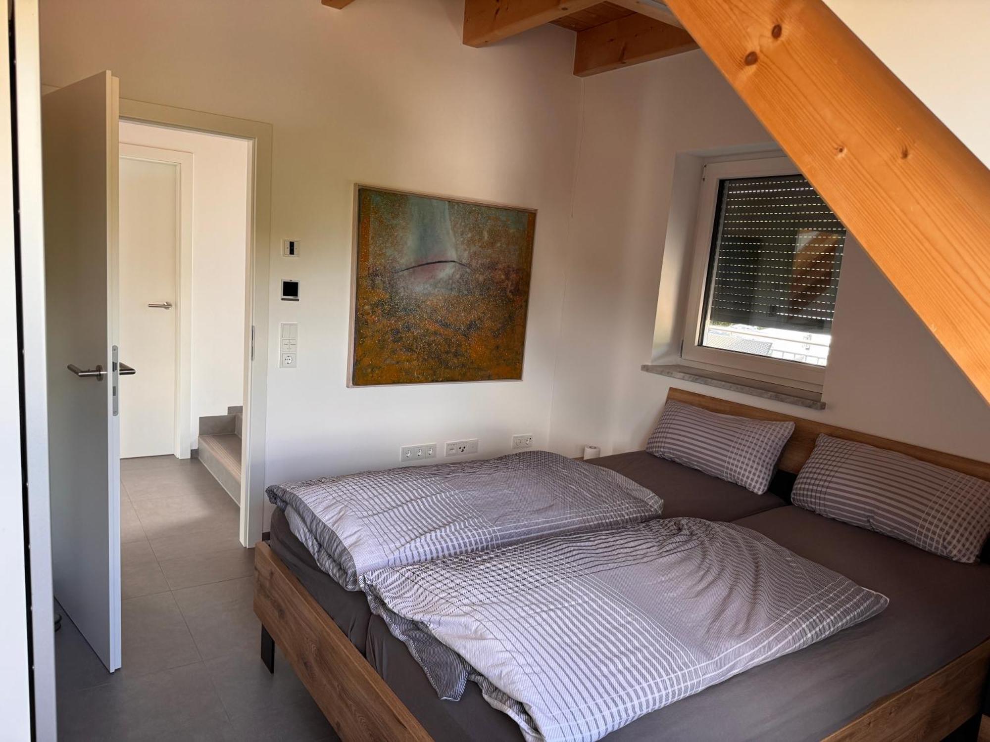 Moderne Ferienunterkunft/Wohnung Burgthann Extérieur photo